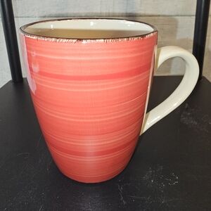 Royal Norfolk Red Mug with Cream Handle
